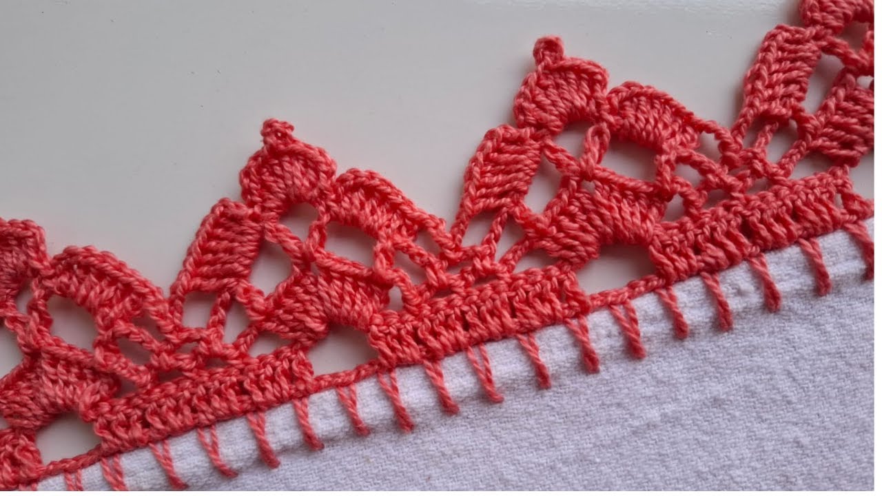 Bico de croche para pano de prato #832