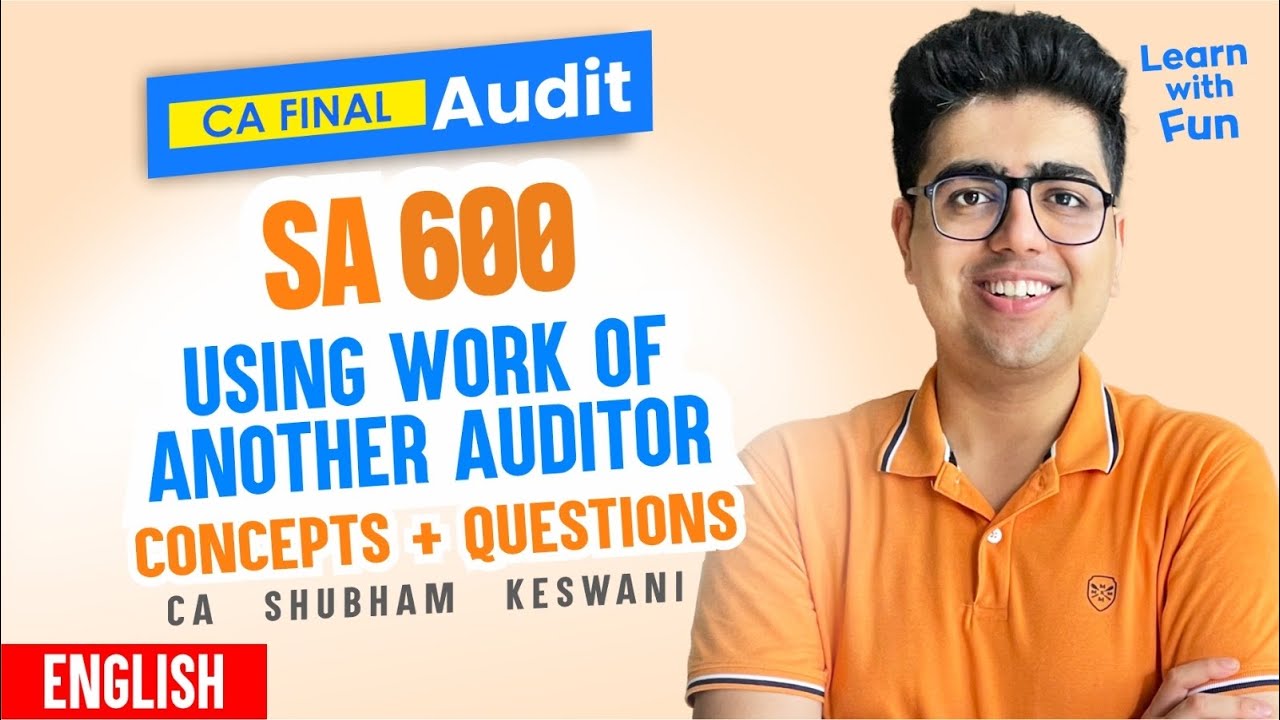 SA 600 English Revision | CA Final Audit | CA Shubham Keswani (AIR 8)