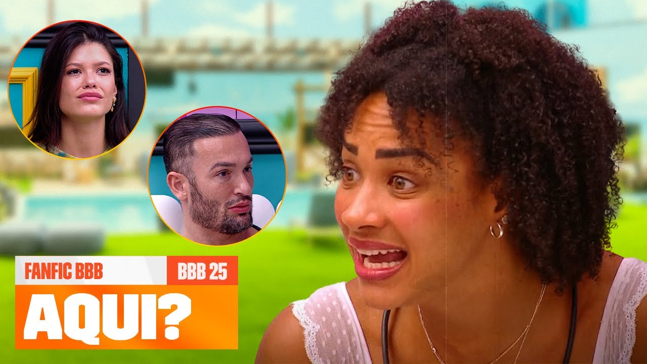 MEME da ALINE, BEIJO de DIOGO ALMEIDA e DONA D&Eacute;A e mais! 😆 | FANFIC BBB | BBB 25