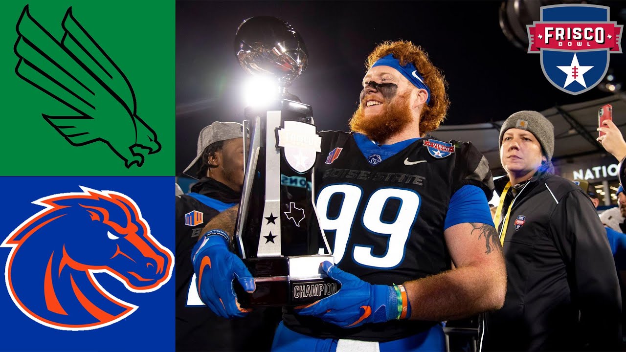 Boise State vs North Texas 2022 Frisco Bowl Highlights