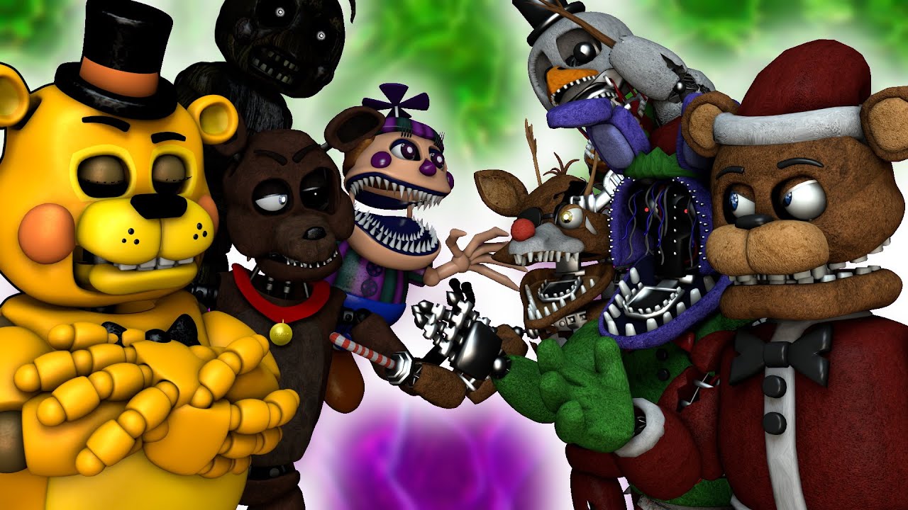 [SFM FNaF] Hoaxes vs Christmas Animatronics