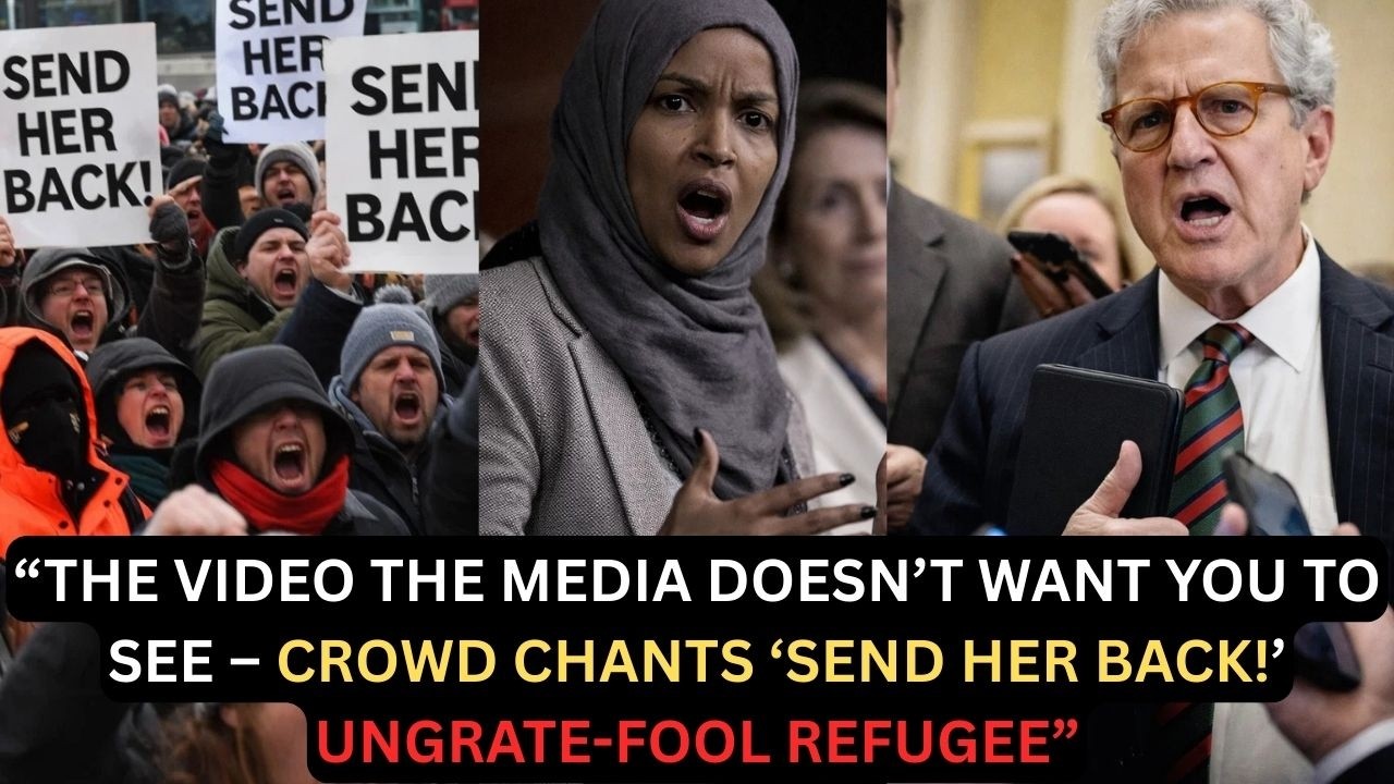 SEND HER BACK! Crowd ERUPTS &ndash; Sen John Kennedy MERCILESSLY GOES OFF on Ilhan Omar Over Past Remarks