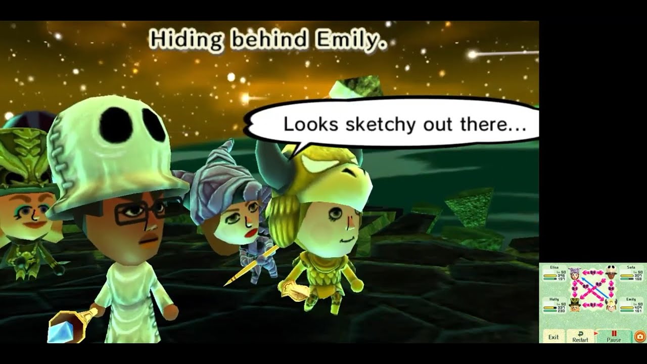 Miitopia (3DS) - Tower of Dread: Doubled Enemy Stats (Mod)
