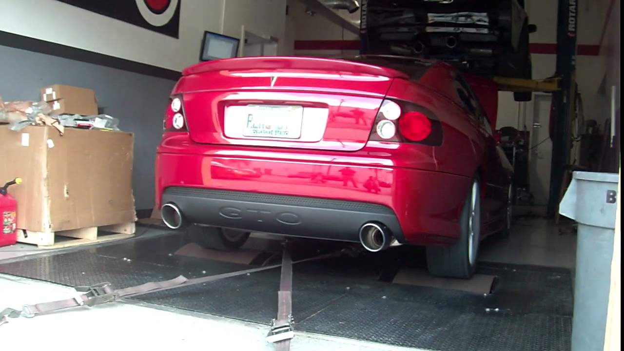 2006 Pontiac GTO LS3 Top End Dyno Runs