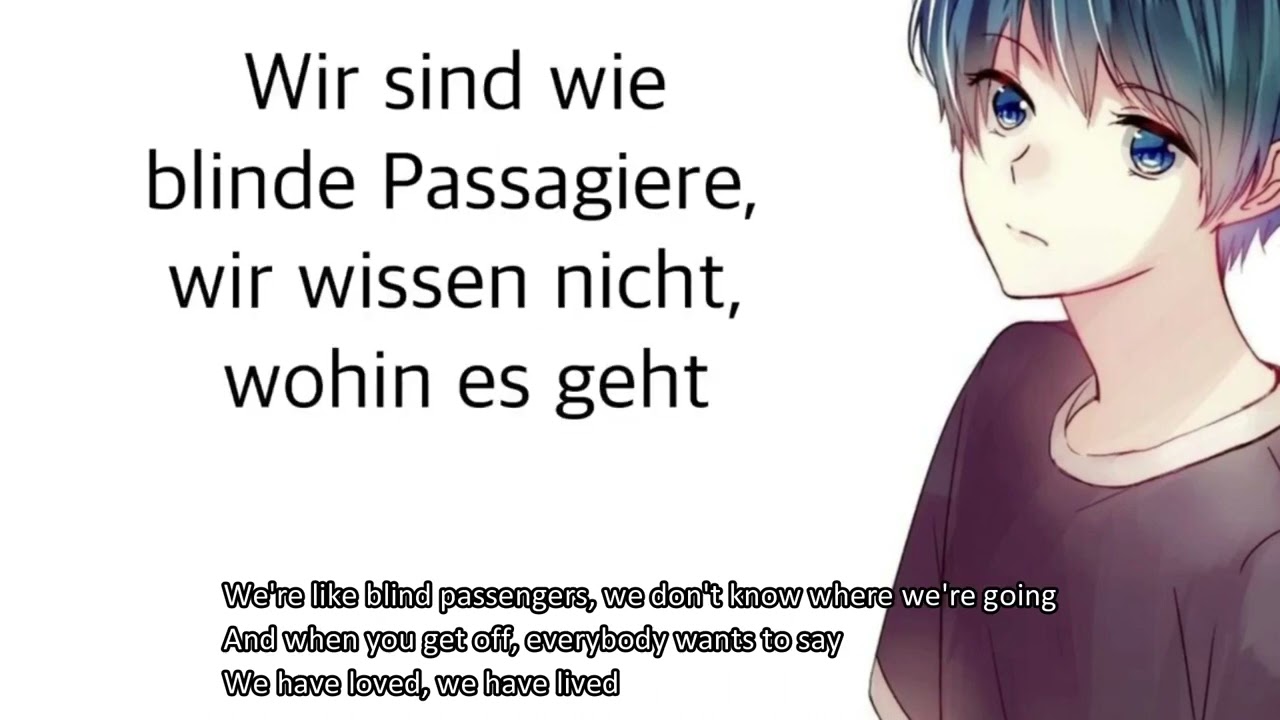 Blinde passagiere (German song, English subtitles)