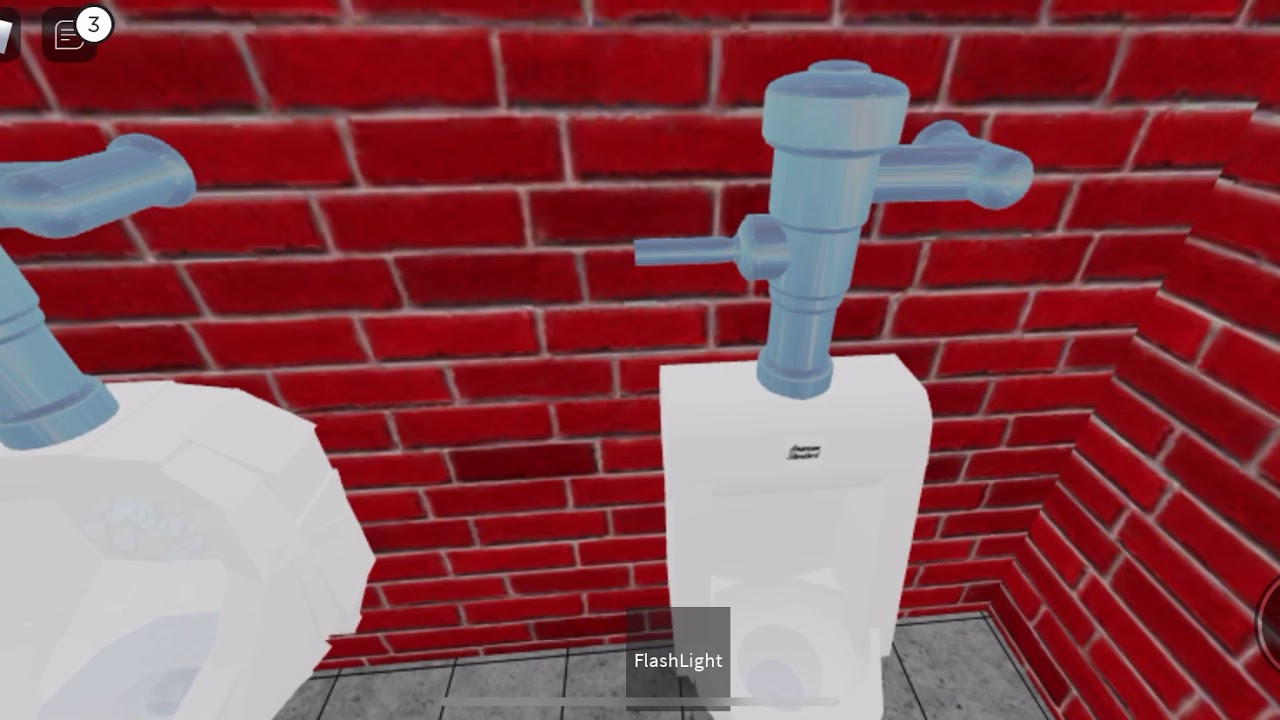 Roblox restrooms 7 tour with (VintageToiletsFlorida)
