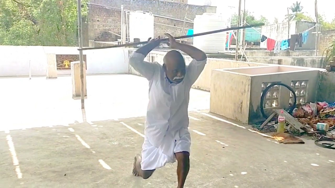 Aasan Ganapathy, Silambam Kuthuvarisai explanation from Therasi near Panruti
