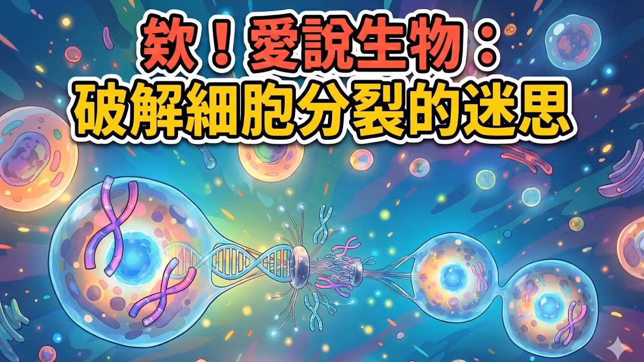 欸！愛說生物：1-1_細胞分裂的迷思