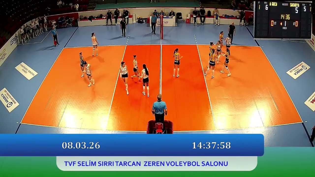 SİGORTA SHOP MKE ANKARAGÜCÜ - SAKARYA VOLEYBOL Arabica Coffee House Kadınlar Voleybol 1.Ligi