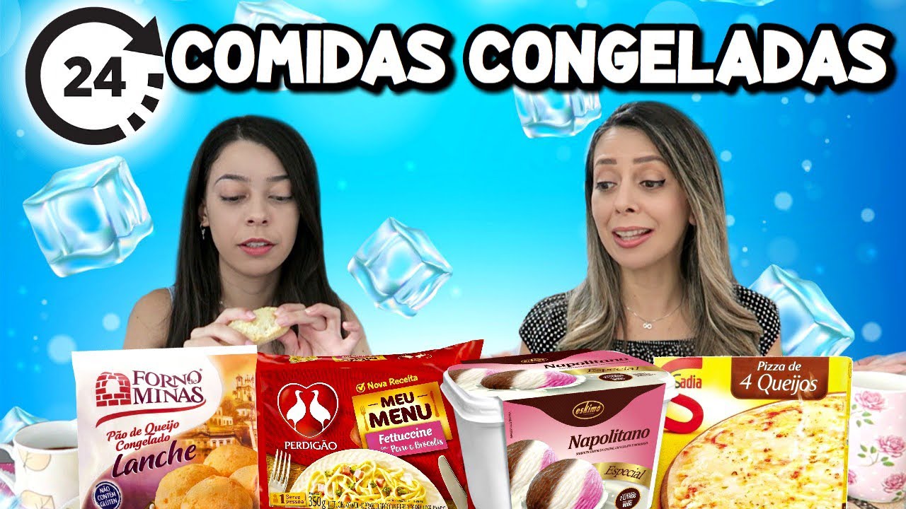 24 HORAS COMENDO COMIDA CONGELADA #2