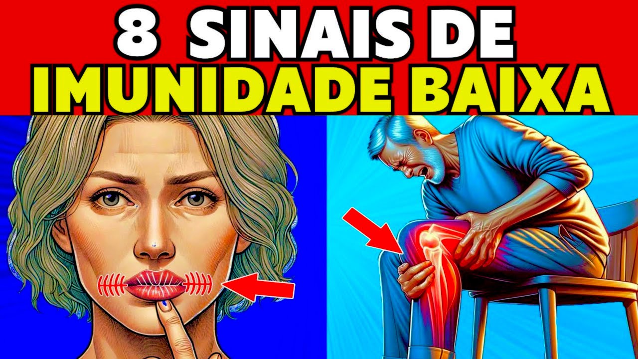 8 Sinais de IMUNIDADE BAIXA que voc&ecirc; n&atilde;o pode ignorar