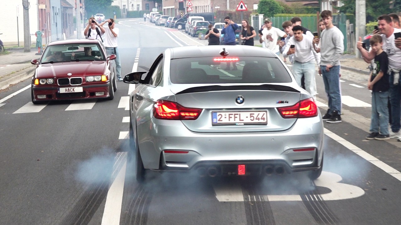 Sportcars Leaving a Car Meet! 720HP M4, 488 Pista, 991 GT3 RS iPE, BRABUS G63, Capristo 430 Scuderia