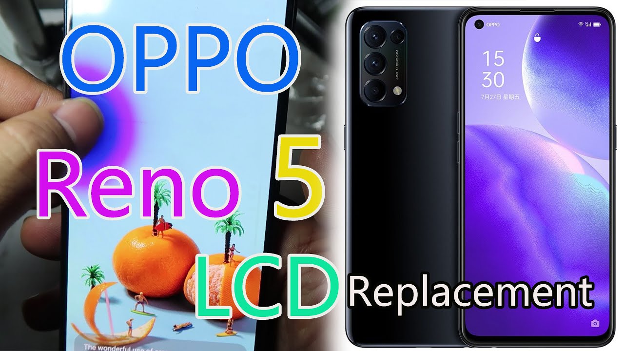 Oppo reno 5 LCD replacement. #phoneservice #phonerepair