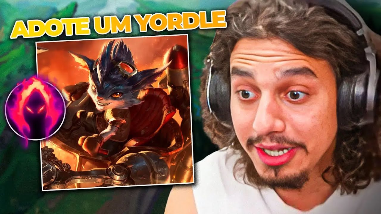 RECEBI COACH DO MELHOR RUMBLE BR PARA CARREGAR UMA PARTIDA NA JUNGLE (ADOTEUMYORDLE)