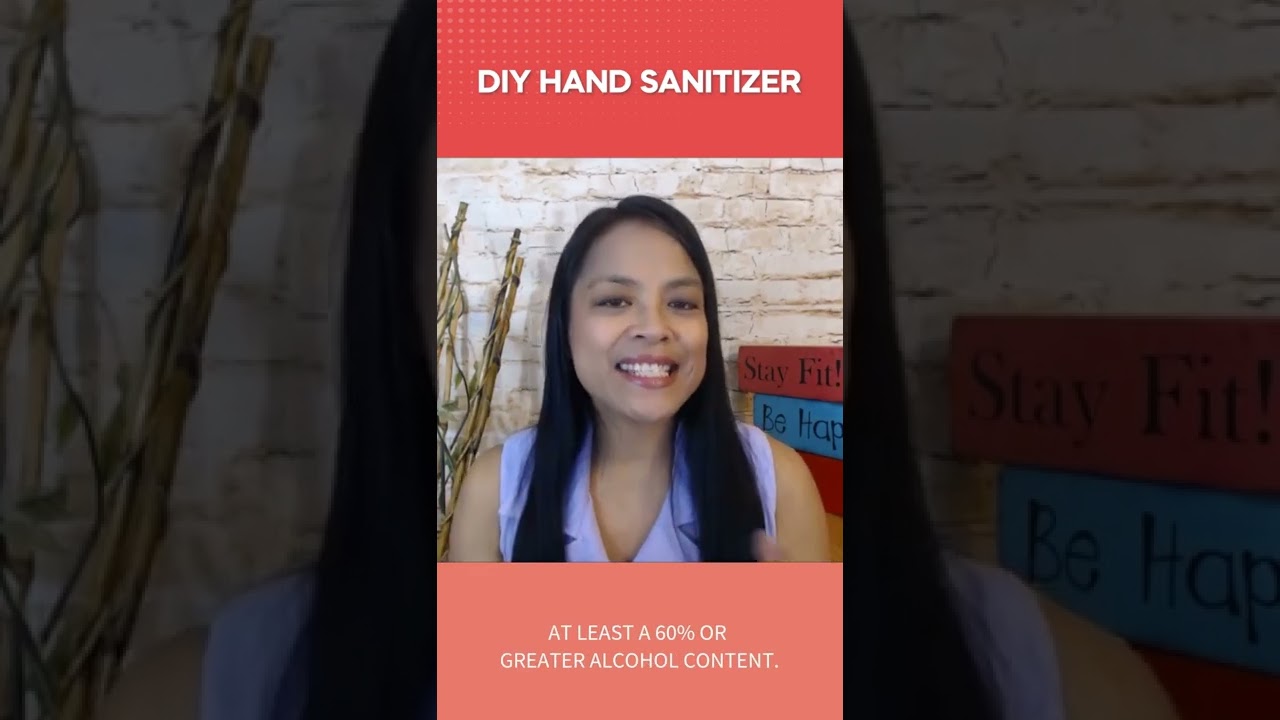 DIY Hand Sanitizer