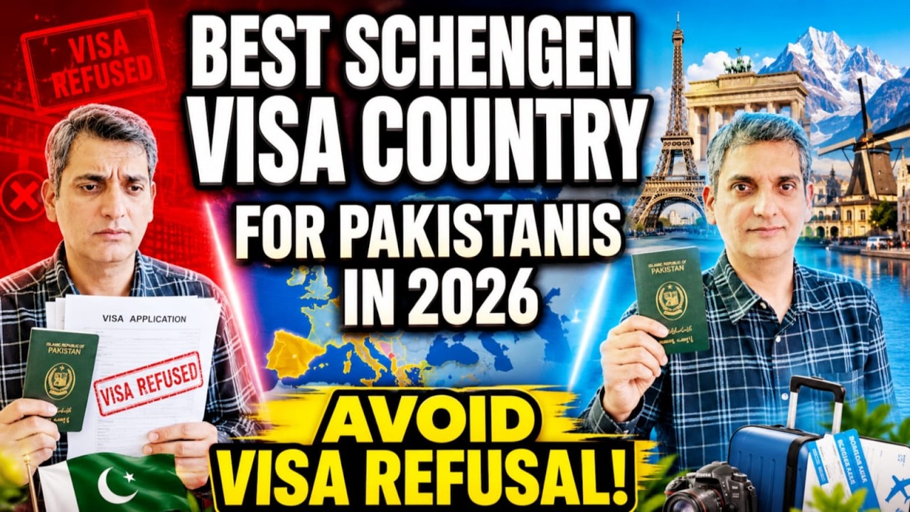 Best Schengen Visa Country for Pakistanis in 2026  Avoid Visa Refusal ! zee vlogs