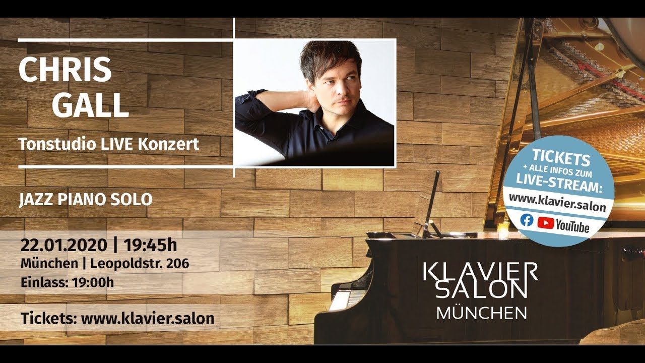 Klavier Salon München #04: Chris Gall | Jazz Piano Solo