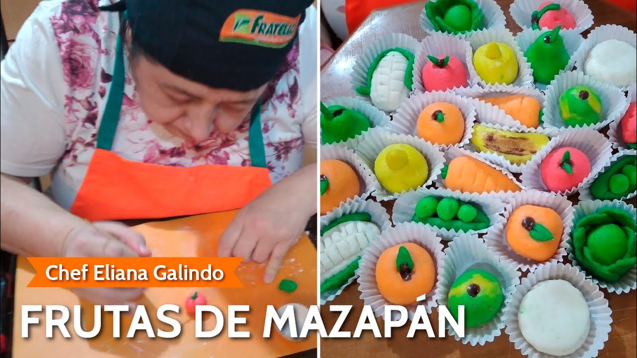 MAZAPANES DE ALMENDRA | Modelamos 12 frutas y verduras