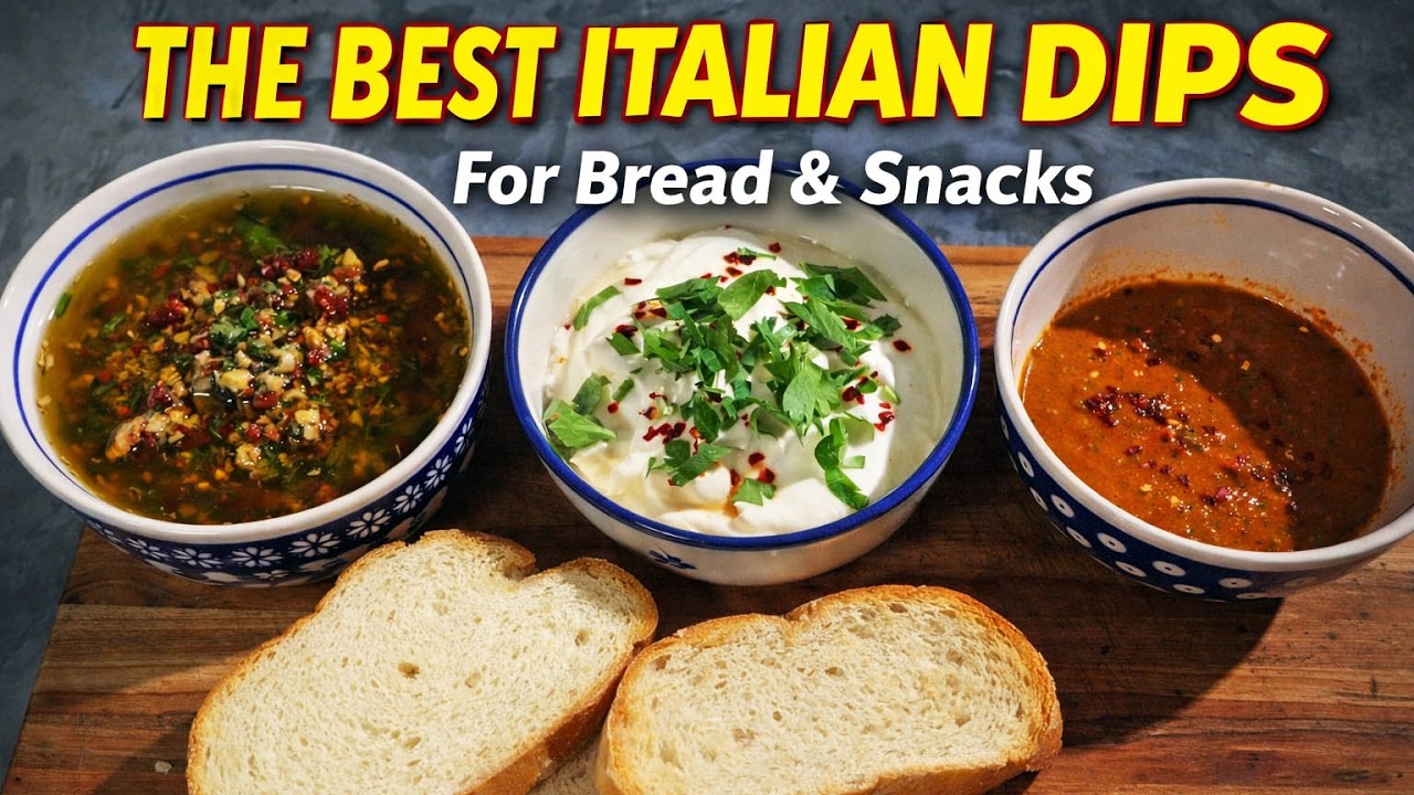 Easy Italian Dips — Whipped Feta, Pepper & Sun-Dried Tomato #italiancooking #easyrecipes