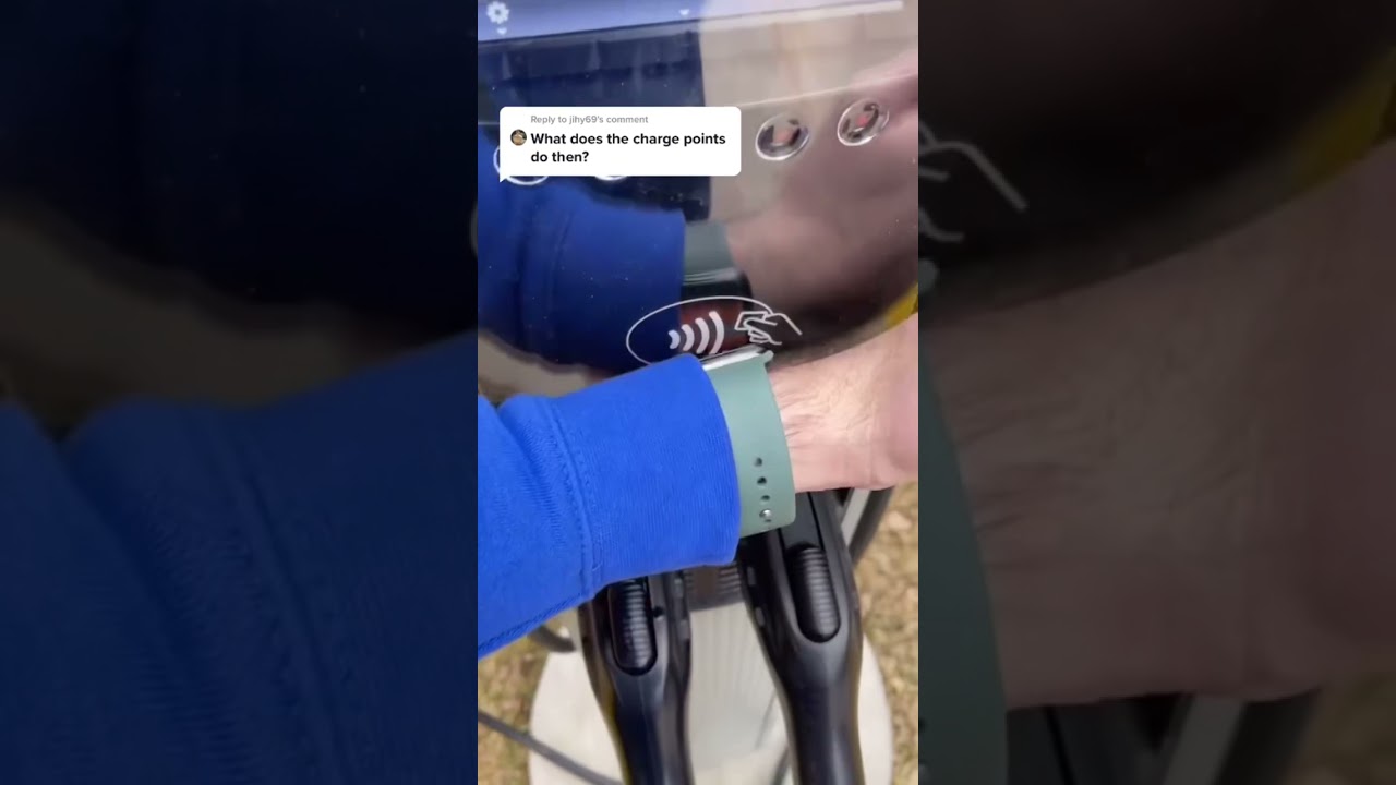 How Does The Tesla ChargePoint Charger Work? 🤨🤯 #shorts #tesla #teslaflex #modely