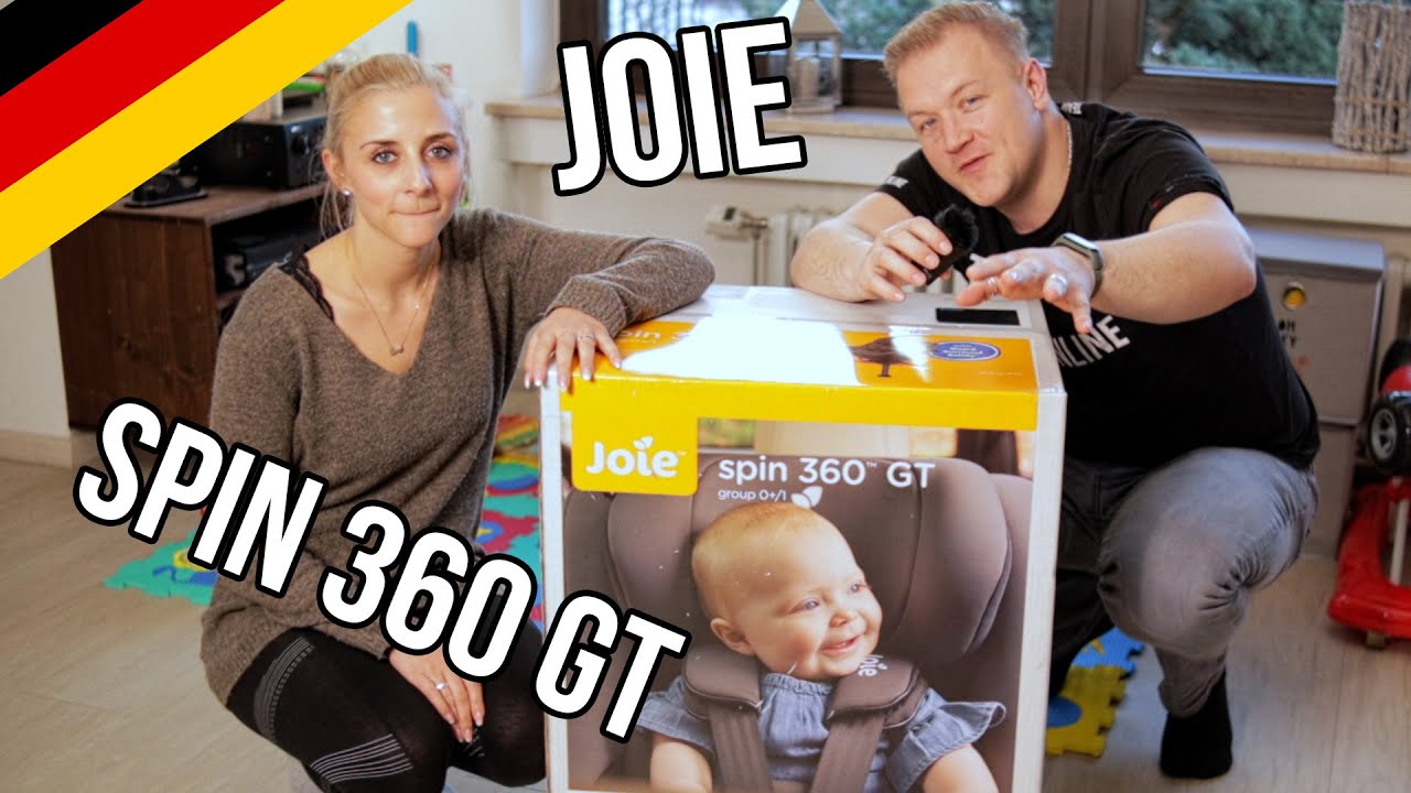 Joie Spin 360 GT Kindersitz ember | Unboxing und Einbau Autokindersitz Reboarder