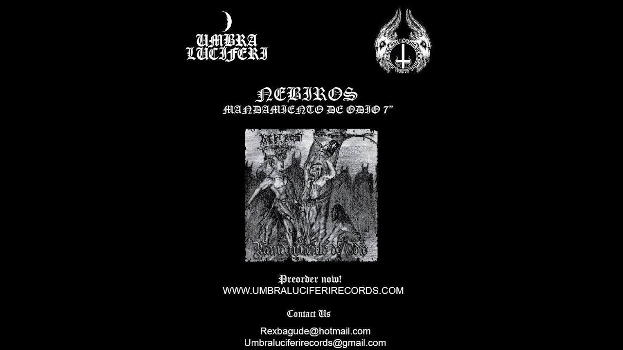 Nebiros - Mandamiento de Odio