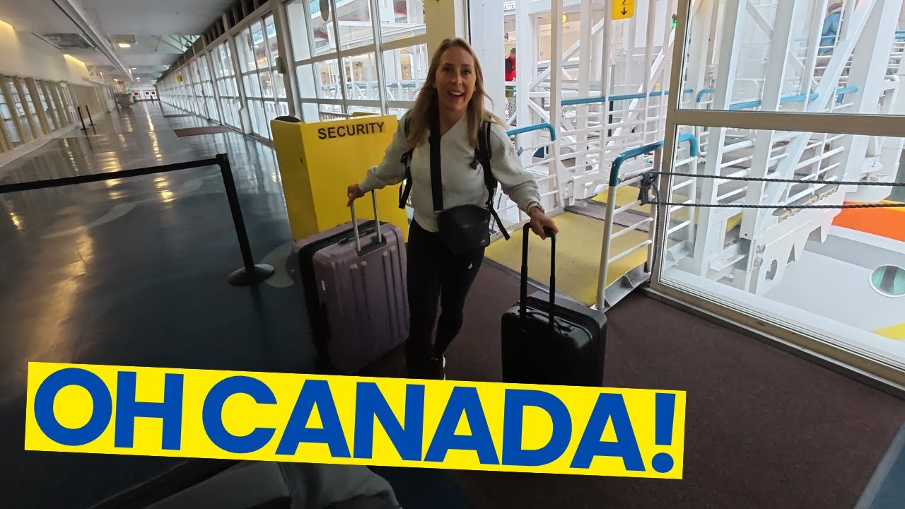 The one arriving in Vancouver