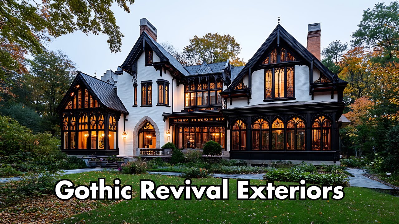 The Distinctive Elegance of Gothic Revival Exteriors