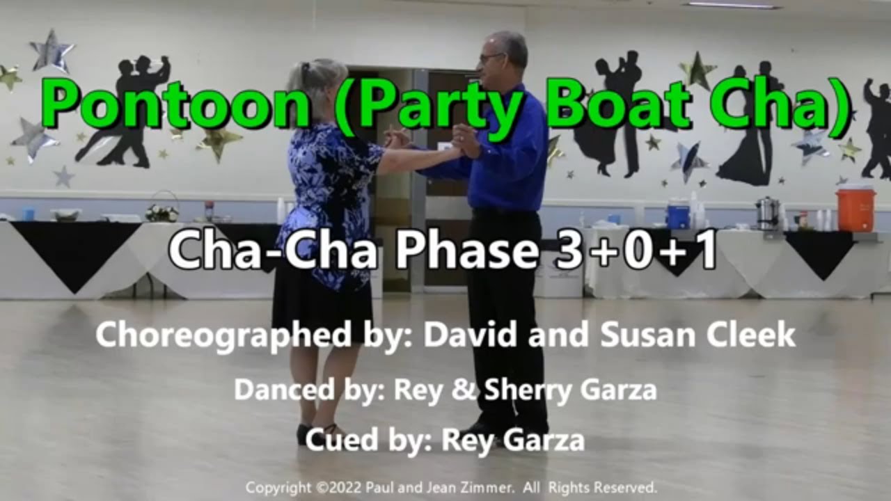 Pontoon (Party Boat Cha) with Kick to a Four