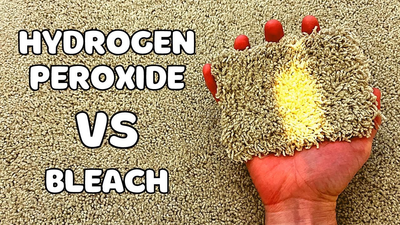 Does Hydrogen Peroxide Bleach Carpet?