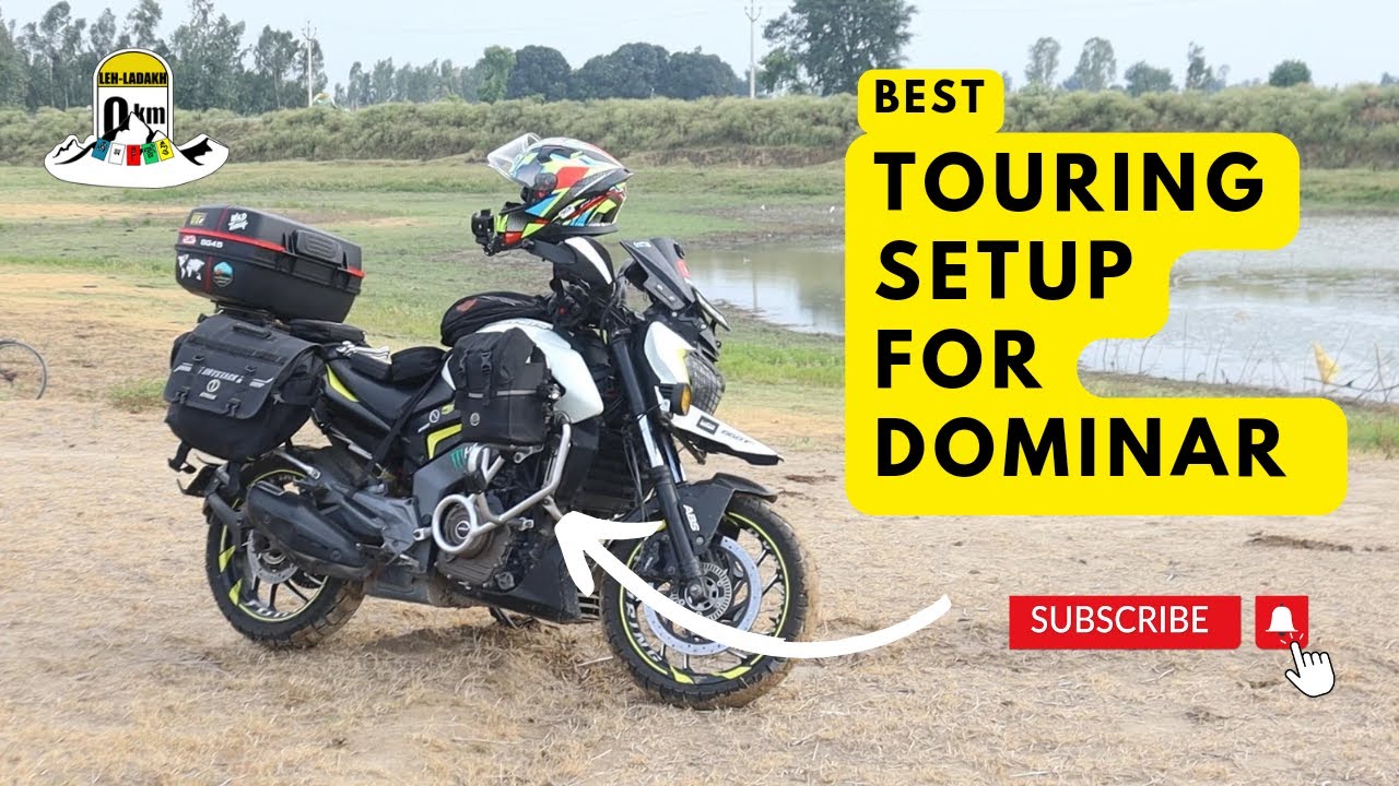 Best Touring Setup for Long rides || DOMINAR 400 || EXPLORING CITY