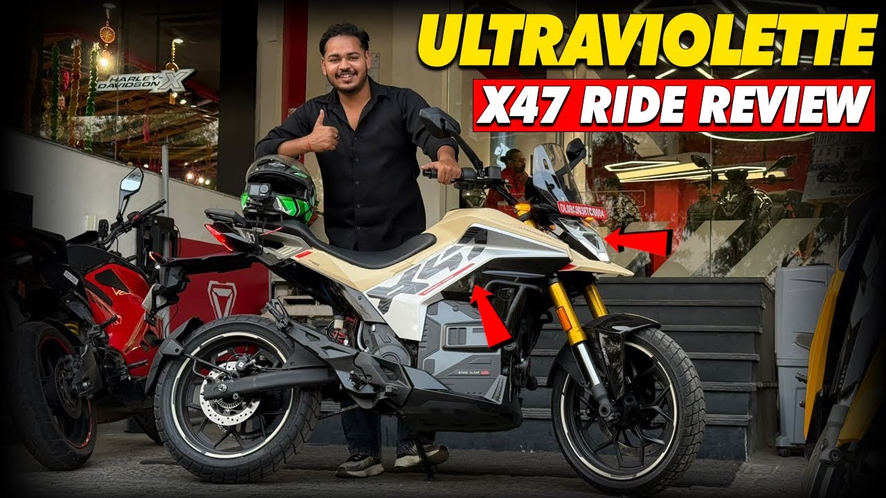 Ultraviolette X47 ride review | 0 To 60 in just 2 Sec 