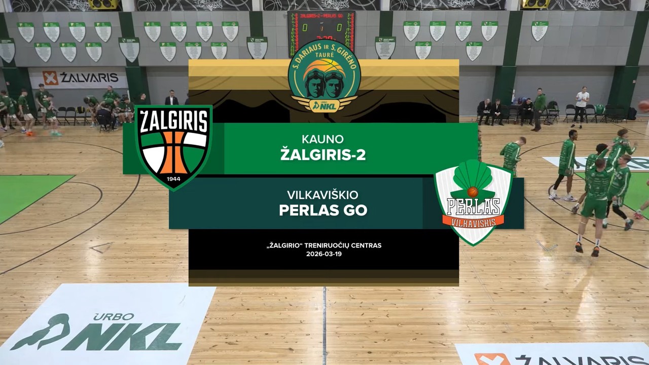 S.Girėno ir S.Dariaus taurės apžvalga: Kauno „Žalgiris-2“ – Vilkaviškio „Perlas Go“ [2026-03-19]