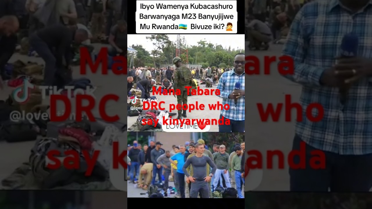Mana tabara RDC people told kinyarwanda