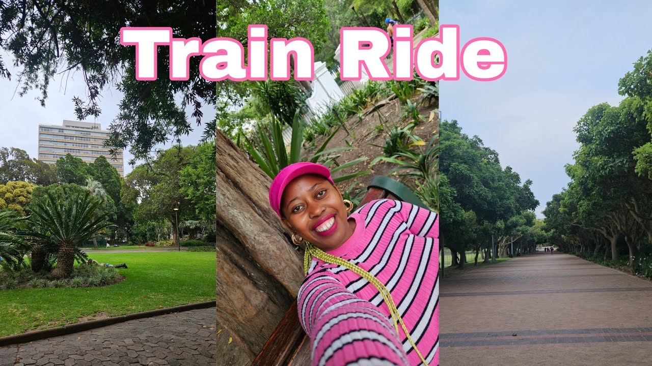 #Vlogmas Ep 5 | Train Ride | Green Point Park | Reading at Gardens 