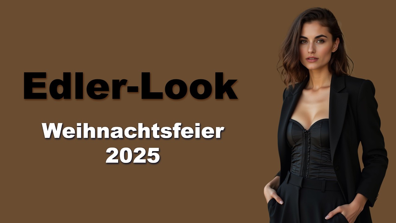 Luxuri&ouml;s aussehen mit kleinem Budget | Weihnachtsfeier Outfits f&uuml;r Frauen 40+