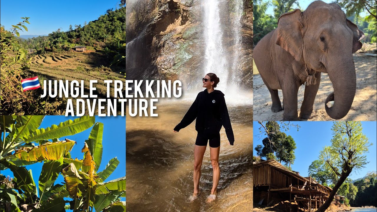 3 Day Jungle Trek in Thailand | Tribes, Waterfalls & Bamboo Rafting