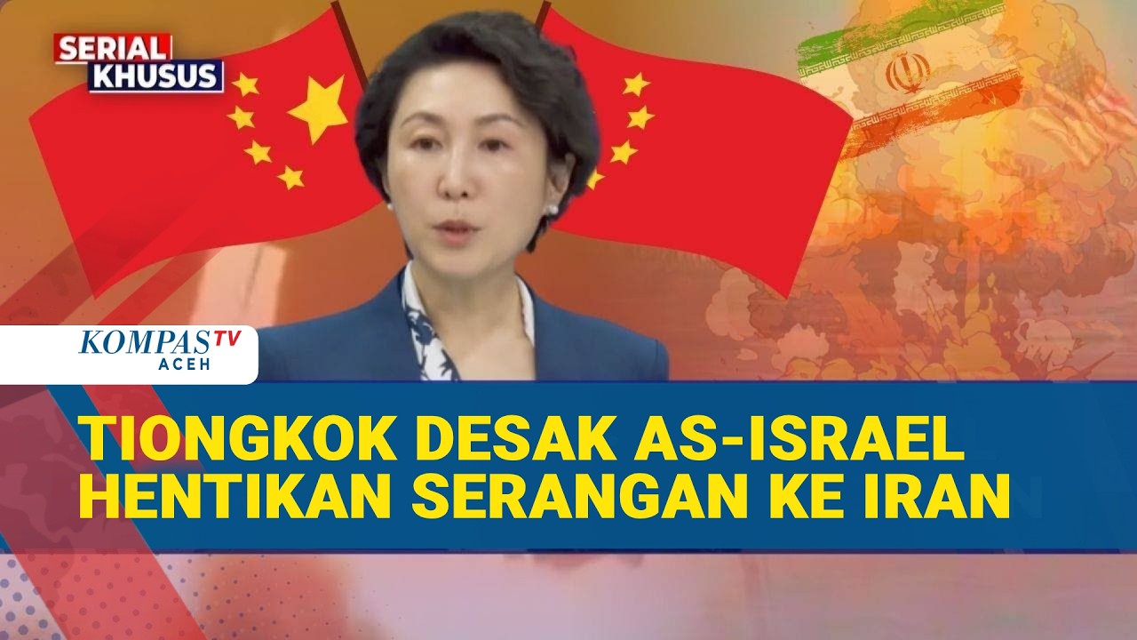 China Peringatkan Bahaya Eskalasi Perang Timur Tengah, Desak AS Stop Serangan ke Iran