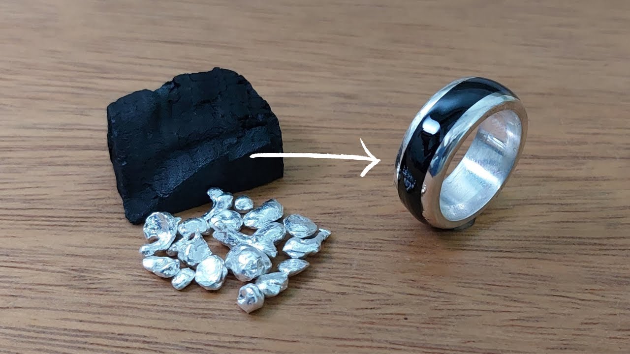 MEZCLANDO CARBÓN, PLATA Y RESINA EPOXICA