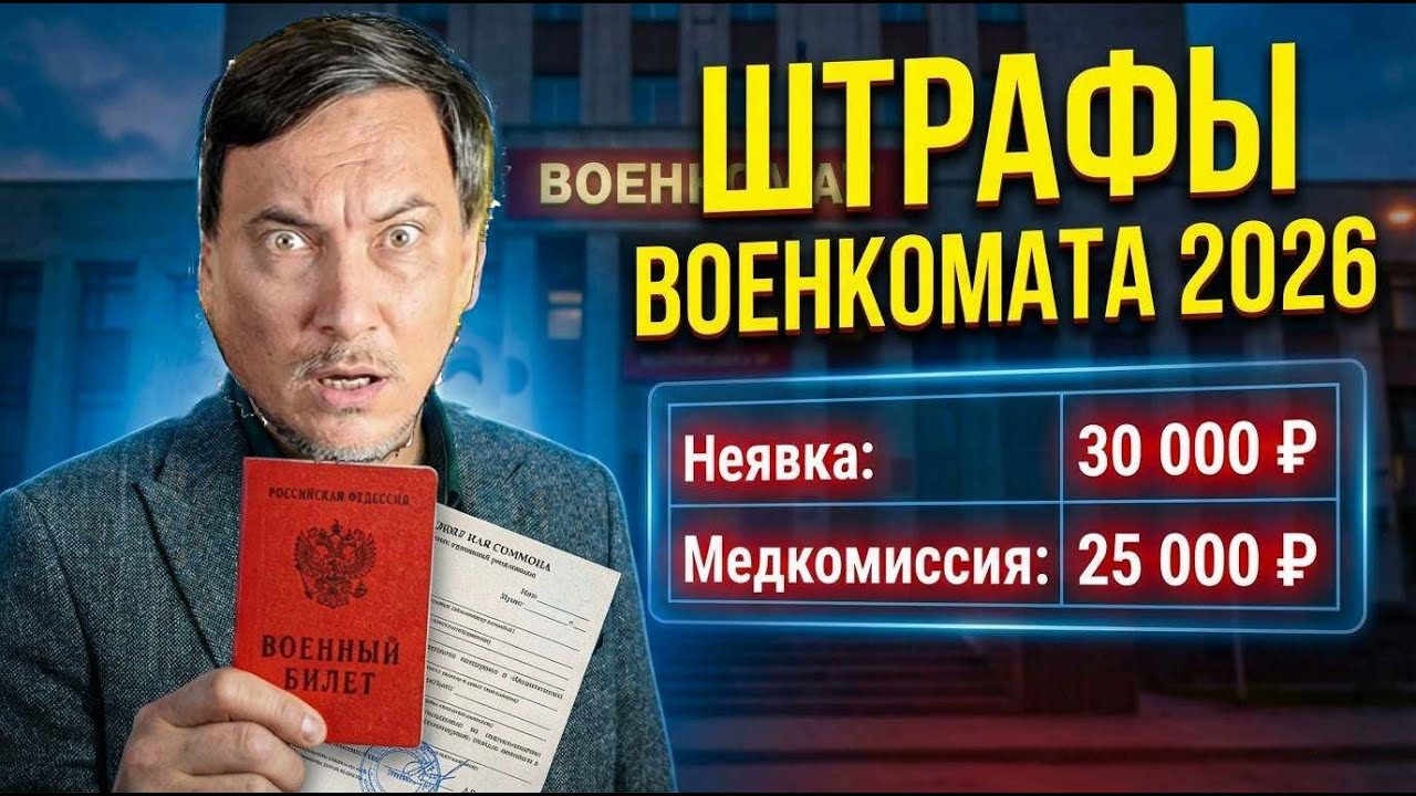 Как военкомат может оштрафовать вас без предупреждения