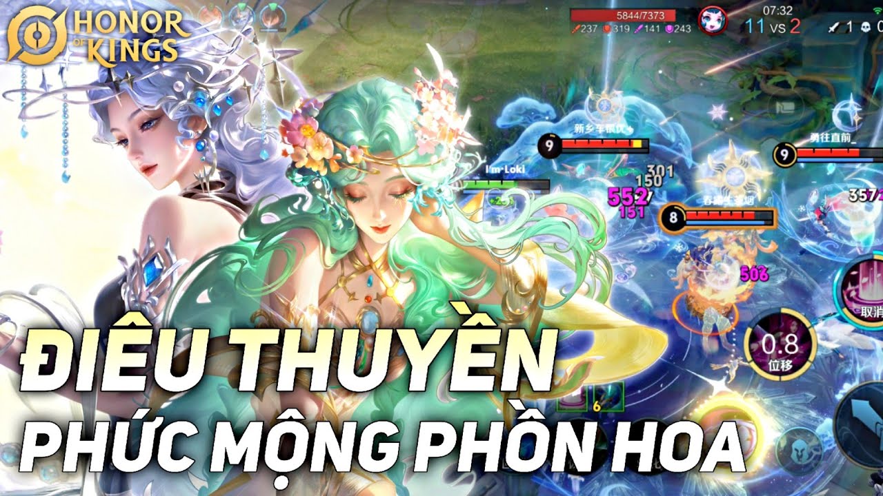 [ HONOR OF KINGS / VGVD ] GAMEPLAY ĐIÊU THUYỀN - GÁNH TEAM CỰC ĐÃ CÙNG MỸ NHÂN HOT PICK