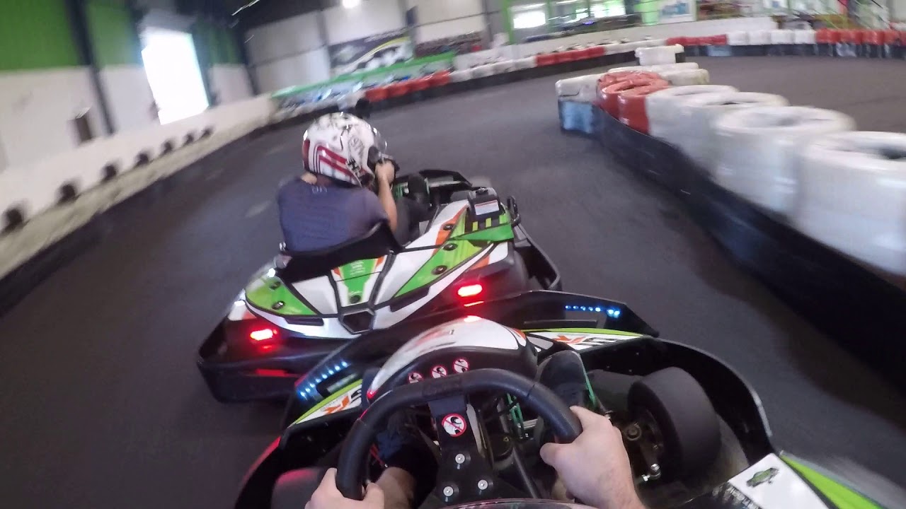 Grosse bagarre Normandie Karting