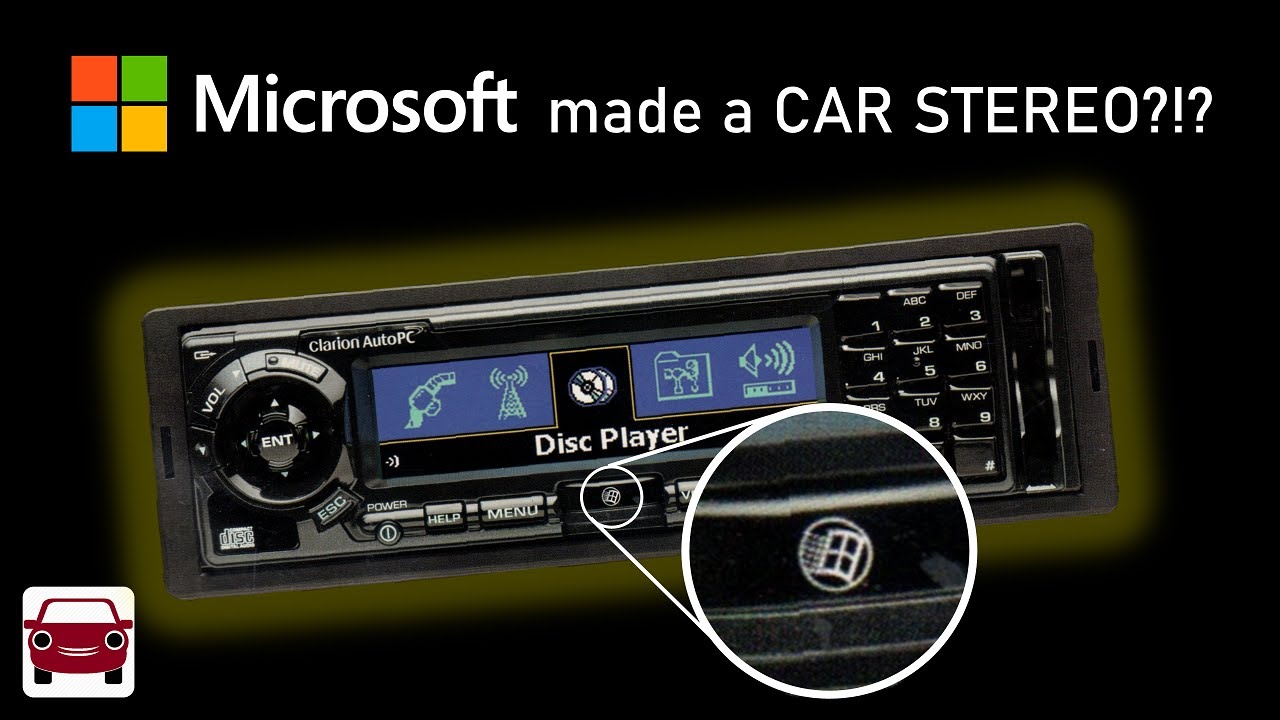 The time Microsoft made a car stereo - The Auto PC Story