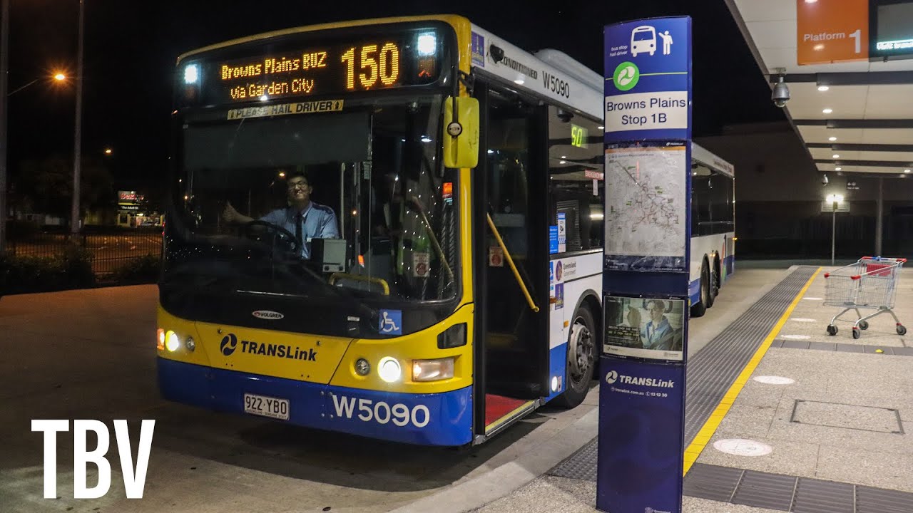 SEQ, AU: 150 OB: Queen Street Station 1H to Browns Plains Station via Fruitgrove Station