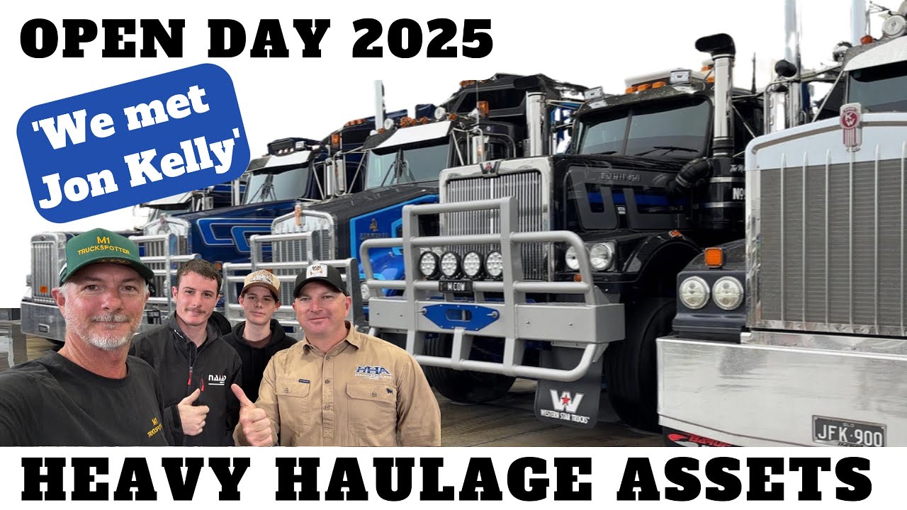 A tour of Heavy Haulage Assets at the Open Day 2025