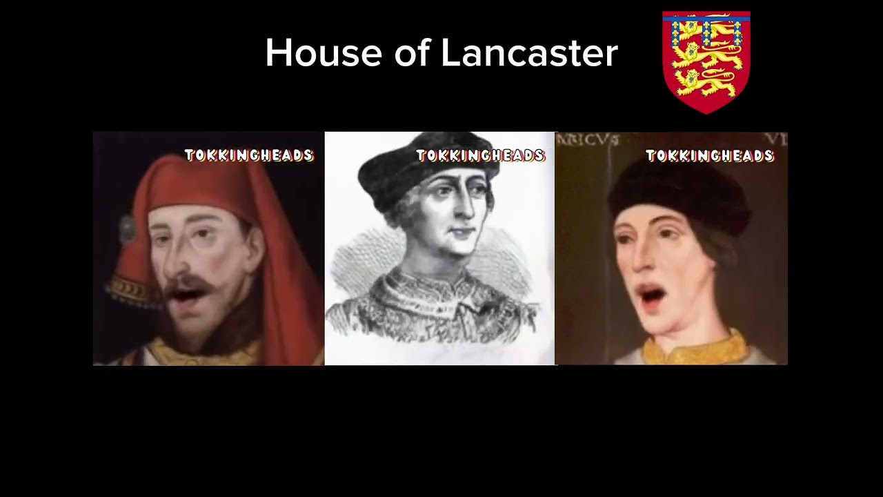 English/British monarch sing random songs based on their house (MY VERSION)