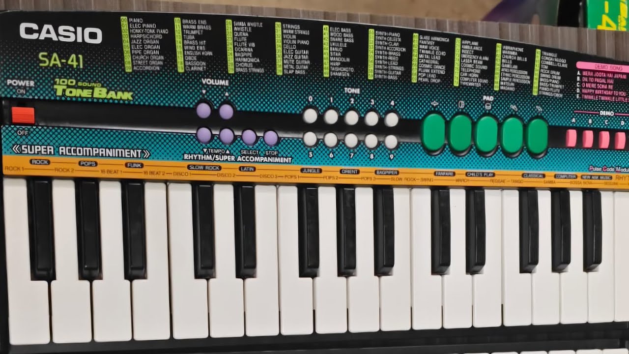 ​🔥 Brand New Casio SA-41 Keyboard for Sale!  Price Only ₹7000 (Cash on Delivery) whatsapp 7735623651