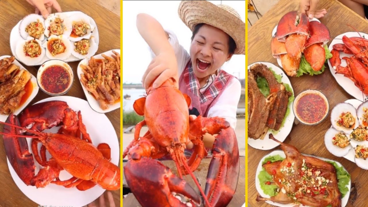 Cuộc Sống Và Những Món Ăn Hải Sản Ở Làng Chài Trung Quốc - Tik Tok Trung Quốc