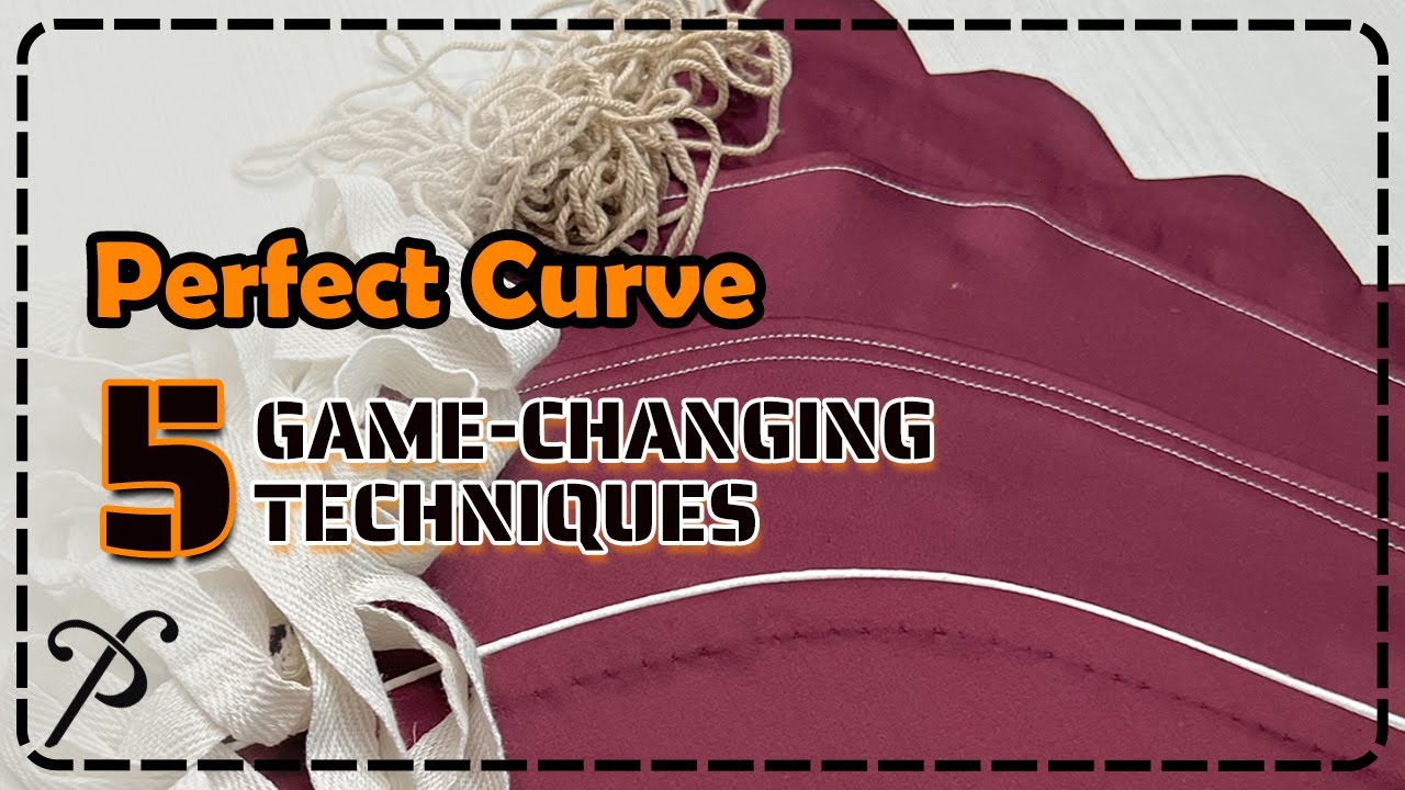 Curve / Round Hemline Finishing: Stitch, Piping, Tape & More in हिन्दी + English (with subtitles)