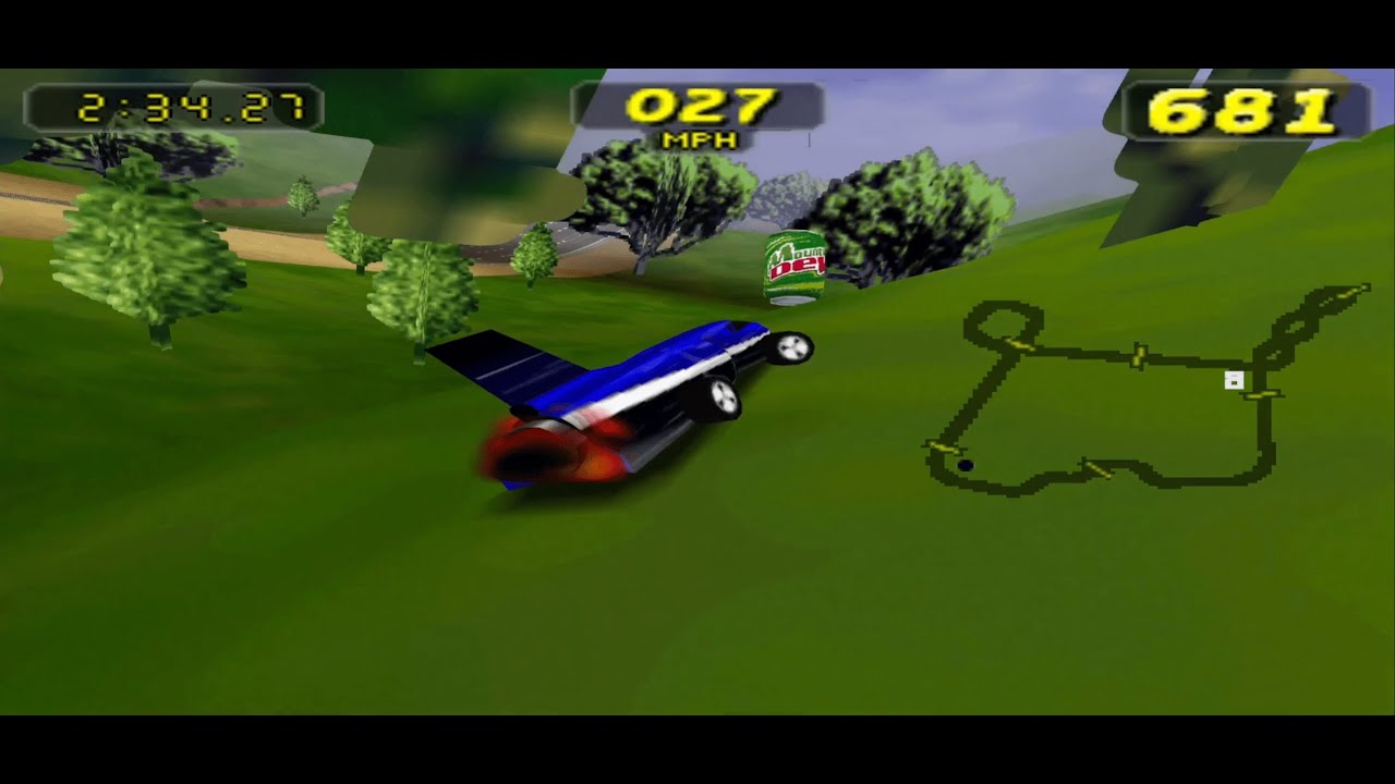 Rush 2 U.S.A. - Crash ALL KEYS/CANS - 3:08.99